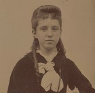 Old Antique Tintype Photo Pretty Beautiful Young Lady Cute Teen Girl w/ Freckles