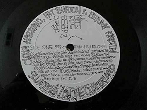 Slumberin' On The Cumberland JOHN HARTFORD PAT BURTON BENNY MARTIN VINYL LP 1979 - Image 3 of 4