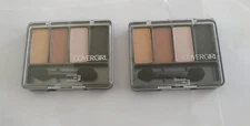 COVERGIRL ENHANCERS EYE SHADOW 4 KIT 278 PRIMA DONNA NEW WITH SEAL PACK OF 2