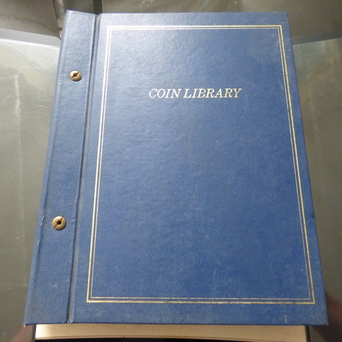 Coin Library Sandhill Album with 7 Pages 32 Pennies/ Florins and 75 Crowns Empty