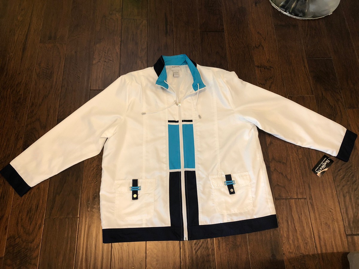 90s〜 bon worth botanical zip-up jkt NWT vintage Bon worth zip up jacket XL | eBay