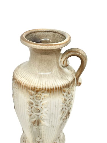 Jarrón jarra de cerámica esmaltada vintage Scheurich Pottery 498-18 con Alemania - Imagen 3 de 9