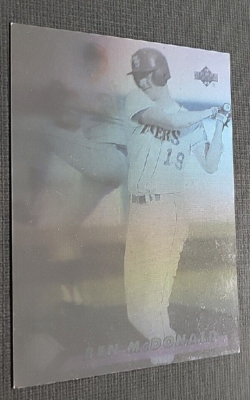 1992 Upper Deck Baseball Card Hologram CP3 Ben Mcdonald Baltimore