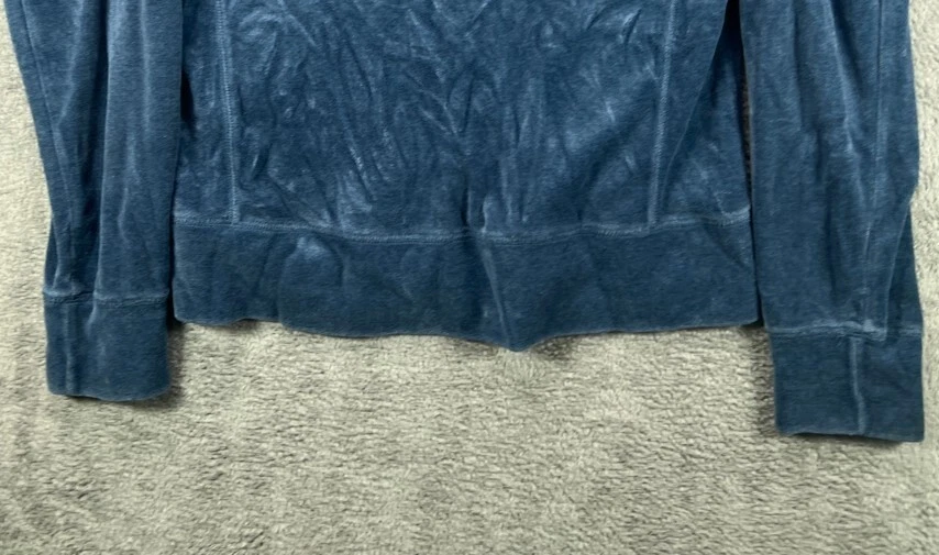 Chaqueta deportiva de terciopelo EVERLAST Boxing Equipment 90 para mujer grande azul denim brezo Foto 4 de 4