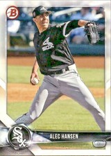LOT OF 20 2018 BOWMAN DRAFT BASE PAPER PROSPECT #BD146 ALEC HANSEN WHITE SOX
