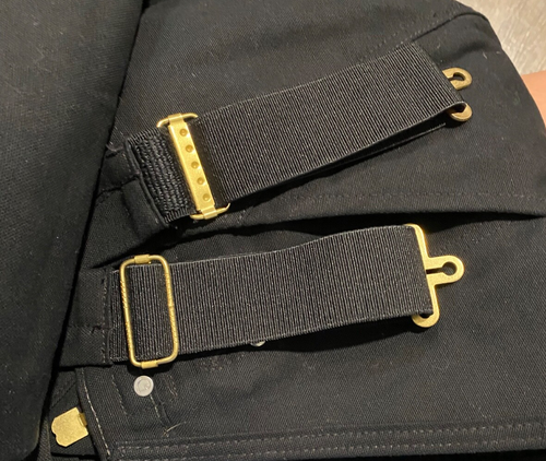 Tuta uomo Carhartt relaxed fit bavaglino anatra nero modello R01 misura 38 x 32 - Foto 3 di 7