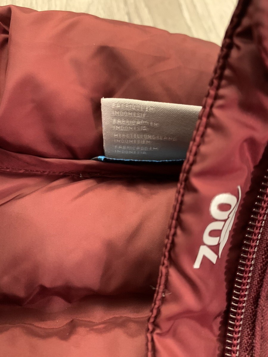 Womens Columbia Duck Down Puffer Jacket Heat Seal Red 700 Duck