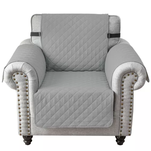 Quilted Sofa Cover Throw Pet Sofa Protector Non Slip & Waterproof 1/2/3 Seater - Picture 90 of 101