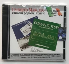 cd Umberto Marcato canzoni popolari venete SIGILLATO Folk italiano 2005 Padova