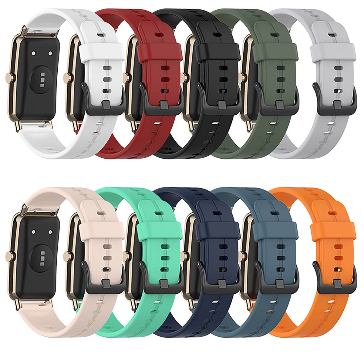 Watch Strap Silicone Strap Wristband 16MM Part for HUAWEI Watch Strap Silicone Strap Wristband 16MM Part for HUAWEI