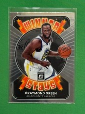 2021-22 Panini Donruss Optic Basketball Draymond Green #14 Winner Stays