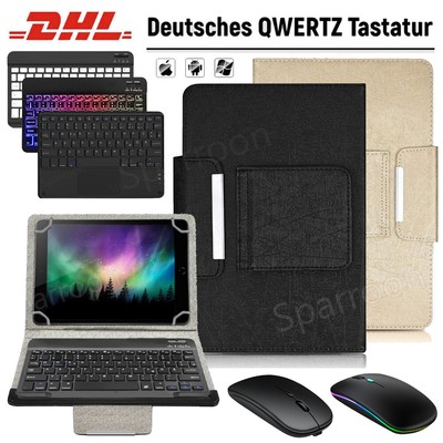 Für Doogee T10/T20/T30 Ultra Pro 11'' U10 Pro QWERTZ Tastatur Maus Schutzhülle