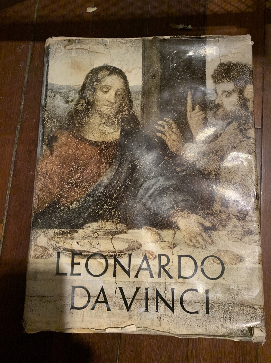 Robert Irvine 洋書 2冊セット Leonardo Da Vinci Art Book Vintage 1956 Hardcover Reynal & Co