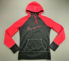 Nike Therma-Fit Wmn's Small Neon Pink/Grey Embroidered logo Pullover Hoodie