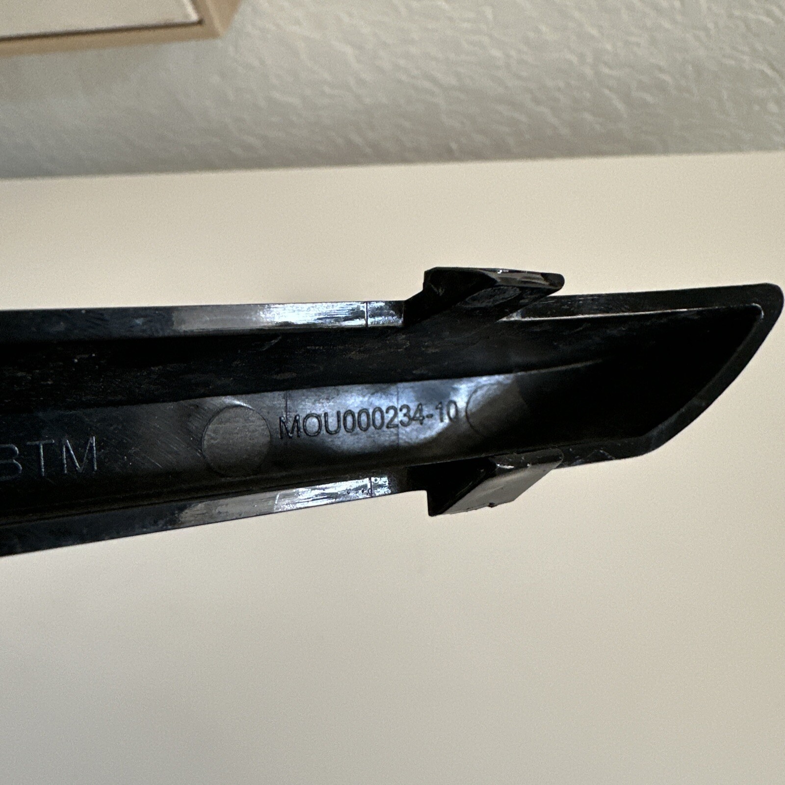 MCLAREN 650S REAR BUMPER TRIM COVER LH LEFT SIDE P/N: 11A3173CP OEM