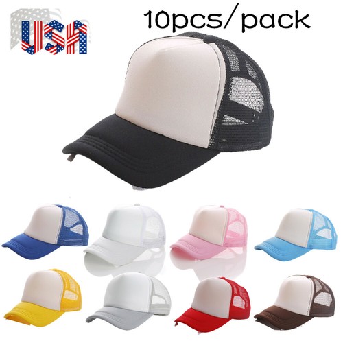 Trucker Hat Foam Mesh Adjustable 