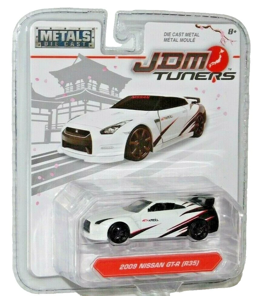 Blanco Jada Toys Nissan vehículos diecast y de juguete