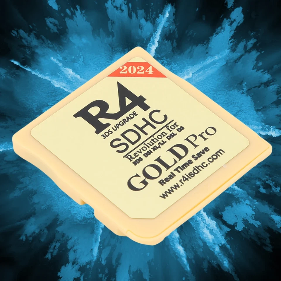 2025 Version R4 Gold Pro SDHC R4i For DS/3DS/2DS Revolution Cartridge + USB - Image 4 of 4