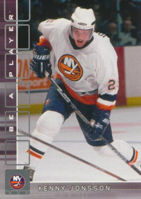 2001-02 BAP Memorabilia #183 KENNY JONSSON - New York Islanders
