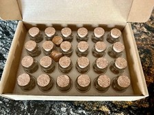 24pcs Mini Glass Bottles with Cork Stoppers 5ml DIY Art Crafts 5 Milliliters