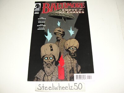 Baltimore Empty Graves #4 Comic Dark Horse 2016 Mike Mignola Christopher Golden