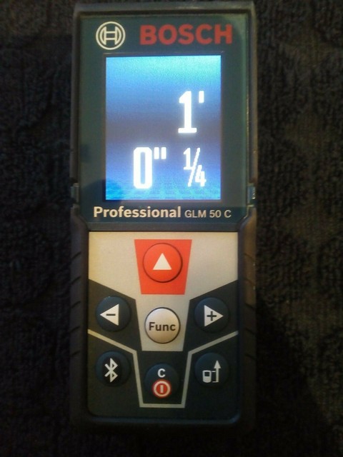 Bosch Bluetooth Enabled Laser Distance Measure Glm 50 C For Sale