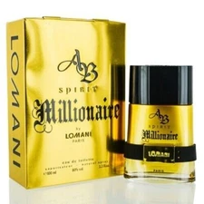 CS Ab Spirit Millionaire/Lomani Edt Spray 3.3 Oz (M)	