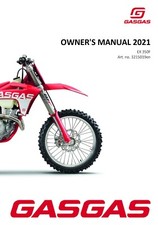 GAS GAS GASGAS Owners Manual Book Guide 2021 EX 350F US