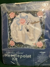 Candamar Designs Something Special Needlepoint Kit 14" x14" Unicorn 30066 New