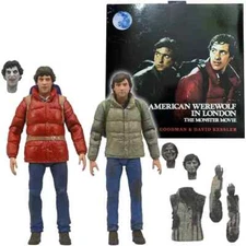 NECA An American Werewolf in London Ultimate Jack Goodman David Kessler Figures