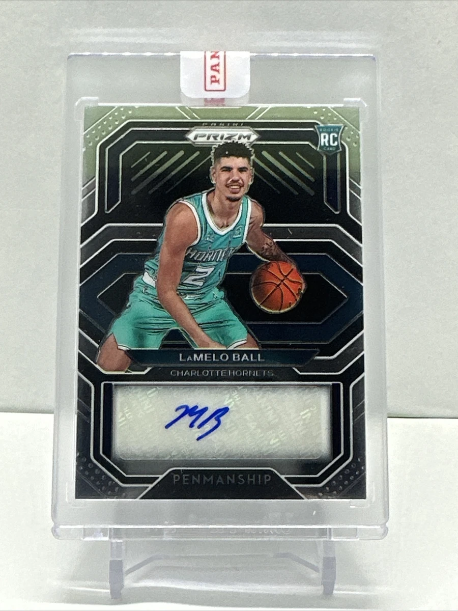 2020-21 Panini Prizm Lamelo Ball Auto RC Rookie Penmanship #RP-LMB Sealed