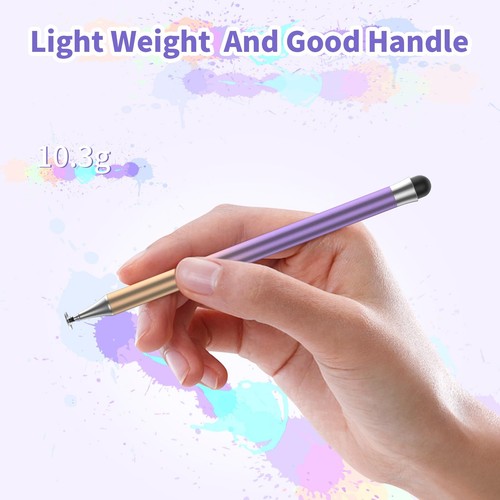 Stylus Pens for Touch Screens, Round Disk Tip Stylus Pen for iPad Compatible ... - Picture 3 of 7
