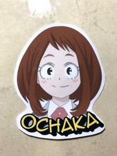 Ochaka Uraraka of My Hero Academia Waterproof Laptop Sticker