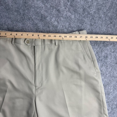 Jos A Bank 38 reg flat front khaki chino shorts mens dressy casual summer golf - Picture 4 of 10