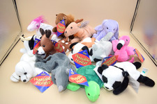 Lote de 13 mieles abrazables Zangeen Bean peluche cabra pony flamenco panda rinoceronte vaca perro