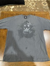 WWF WWE Vintage Randy Orton 2009 RKO Gas Mask Shirt Size XL