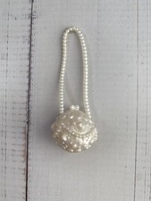 Barbie Sindy Doll Gorgeous Pearl White  Handbag Bag Purse (C8)