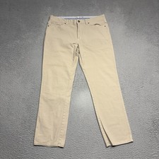 Peter Millar Crown Crafted Pants Men 36 Beige Straight Leg Wayfare 5 Pocket Pant