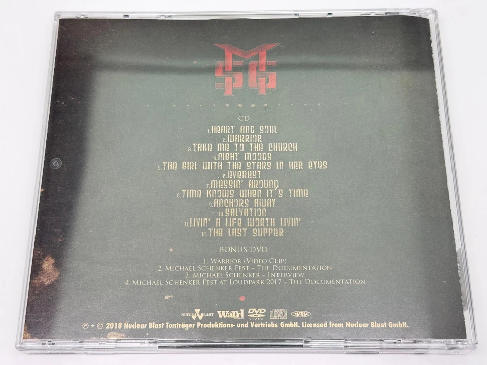 [CD+DVD] Michael Schenker Fest Resurrection Limited Edition Japan Import - Image 4 of 4