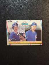 1988 Fleer - Mark Grace Darrin Jackson 641 Rc