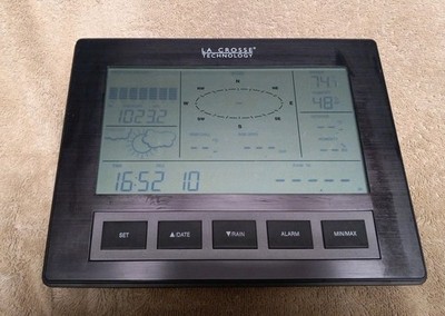 La Crosse Technology Smart Wireless Weather Station Base Unit C84612 Tested EUC