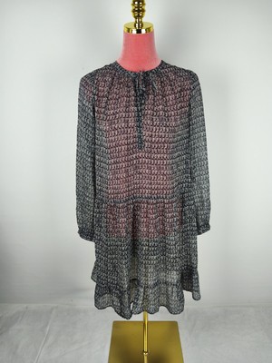 Kleid Scotch&Soda Gr. (S/36/M/38) transparent elegant Blusenkleid Party dress