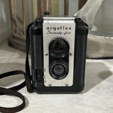 Vintage Argus Argoflex Camera 75 Seventy Five Lumar UNTESTED 