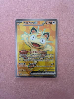 Meowth Ex Full Art 107/088 Perfect Order 