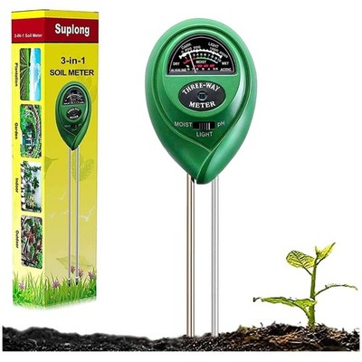 Upgraded Stainless Steel Probe Soil Tester