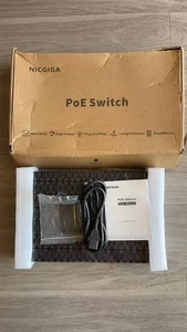 NICGIGA 27 Port Gigabit PoE Commutateur 24-PORT POE SWITCH 300W