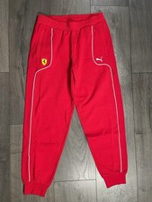 Felpa PUMA Scuderia Ferrari Race Rosso Corsa Uomo Taglia Large 538165-02