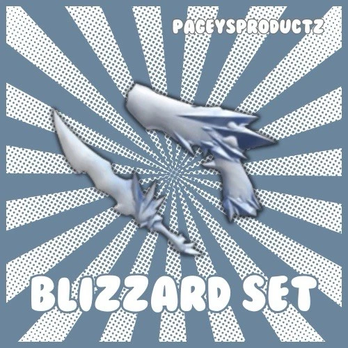 Blizzard Set MM2 - Murder Mystery 2 - Godly Bundle Cheap