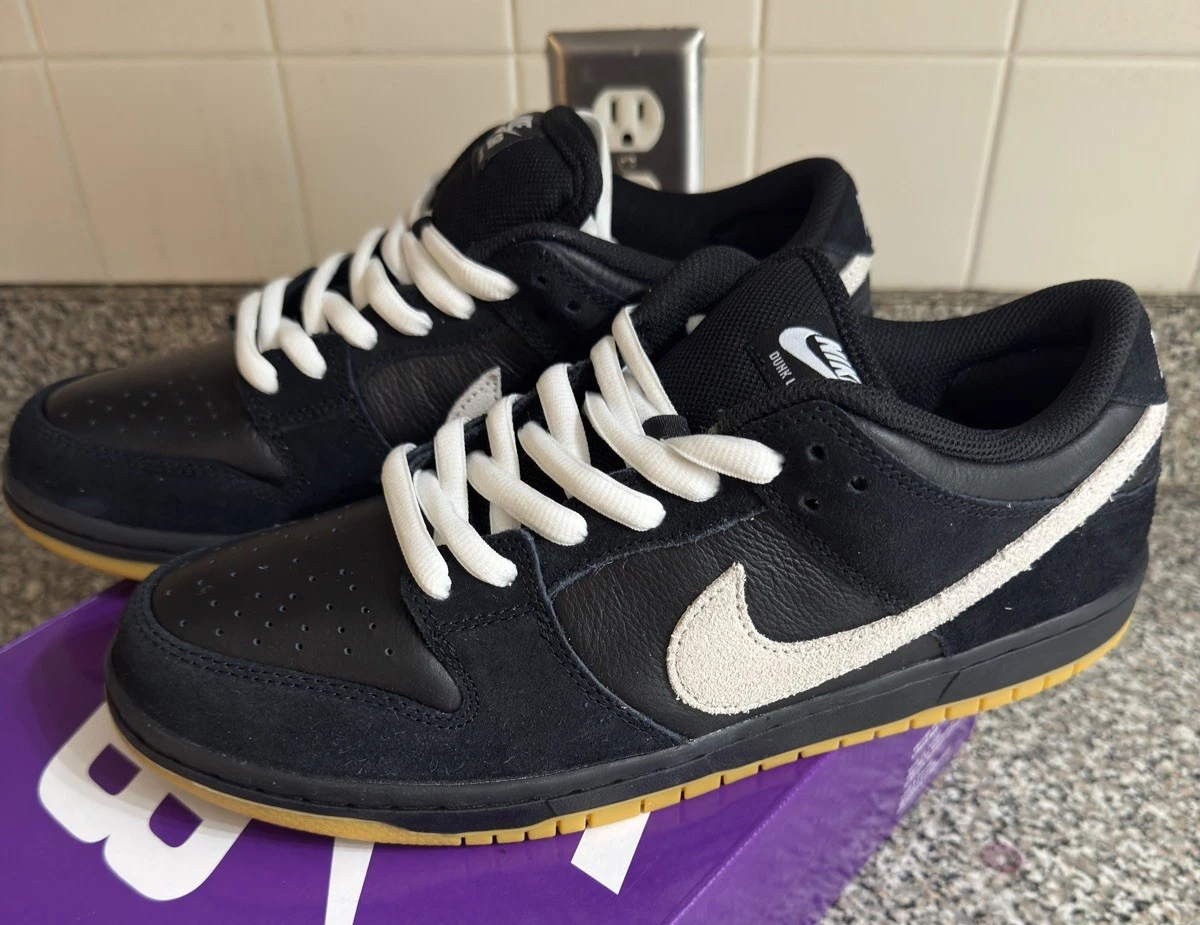 Nike Dunk Pro SB Low Black Gum | eBay