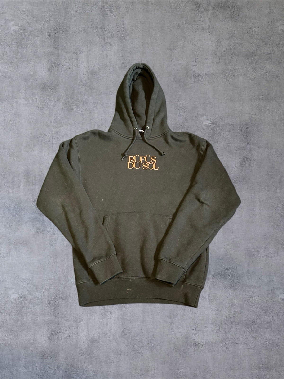 RUFUS DU SOL Tour 2022 Hoodie Black Size Men’s Small Band Merch